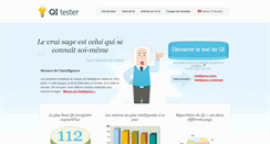 Desktop Screenshot of fr.iq-tester.ch