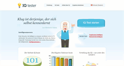 Desktop Screenshot of de.iq-tester.ch
